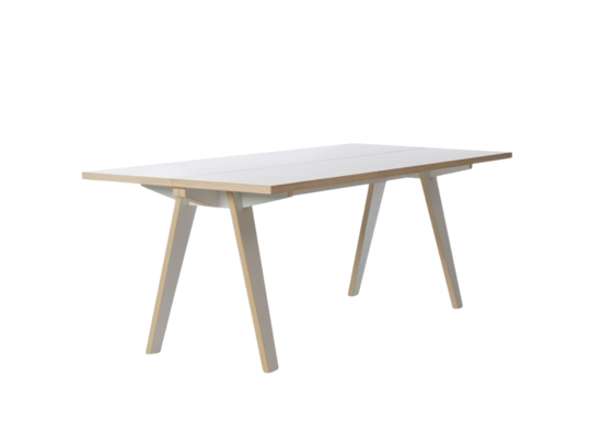 Moderner Tisch Tojo steck mit steckbarem Untergestell und klarer Linienführung – ideal für Esszimmer, Homeoffice oder Besprechungsräume